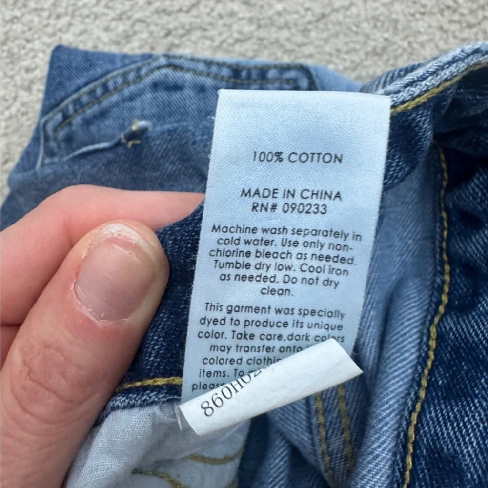 Pacsun 90’s Boyfriend Two-Tone Blue Women's Jeans